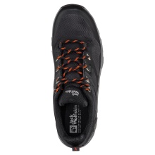 Jack Wolfskin Hiking Shoes Rebellion Guide Texapore Low (Trekking, waterproof, 100% PFC-free) black Men